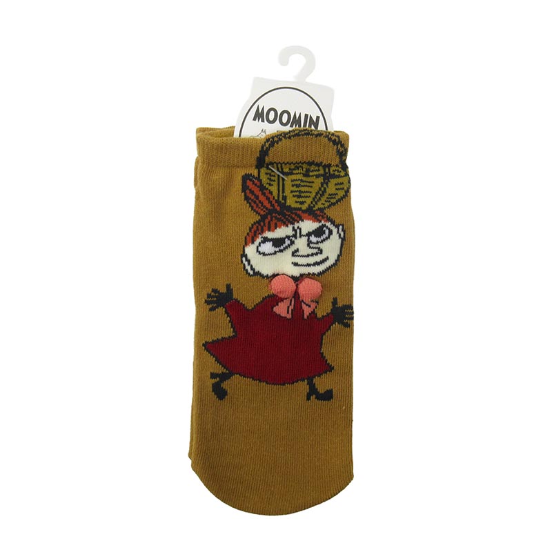 MOOMIN パペットアンクルソックス カゴとミイ